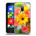 Дизайнерский пластиковый чехол для Nokia Lumia 620 Герберы