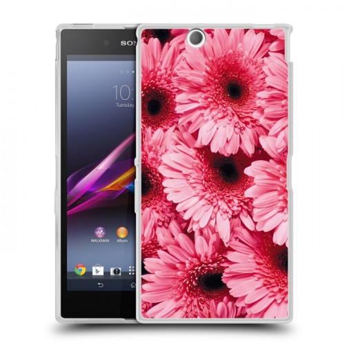 Дизайнерский пластиковый чехол для Sony Xperia Z Ultra  Герберы