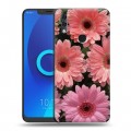 Дизайнерский силиконовый чехол для Alcatel 5V Герберы