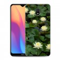 Дизайнерский силиконовый с усиленными углами чехол для Xiaomi RedMi 8A Кувшинки