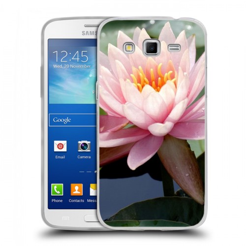 Дизайнерский пластиковый чехол для Samsung Galaxy Grand 2 Кувшинки