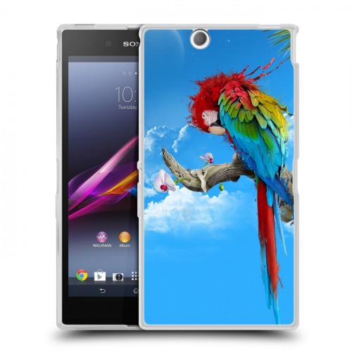 Дизайнерский пластиковый чехол для Sony Xperia Z Ultra  Попугаи