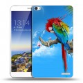 Дизайнерский пластиковый чехол для Huawei MediaPad X1 7.0 Попугаи