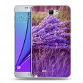 Дизайнерский пластиковый чехол для Samsung Galaxy Note 2 Лаванда