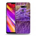 Дизайнерский пластиковый чехол для LG G8 ThinQ Лаванда