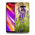 Дизайнерский пластиковый чехол для LG G8 ThinQ Лаванда