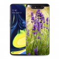 Дизайнерский пластиковый чехол для Samsung Galaxy A80 Лаванда