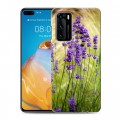 Дизайнерский пластиковый чехол для Huawei P40 Лаванда