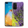 Дизайнерский пластиковый чехол для Huawei P40 Лаванда