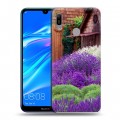 Дизайнерский пластиковый чехол для Huawei Y6 (2019) Лаванда