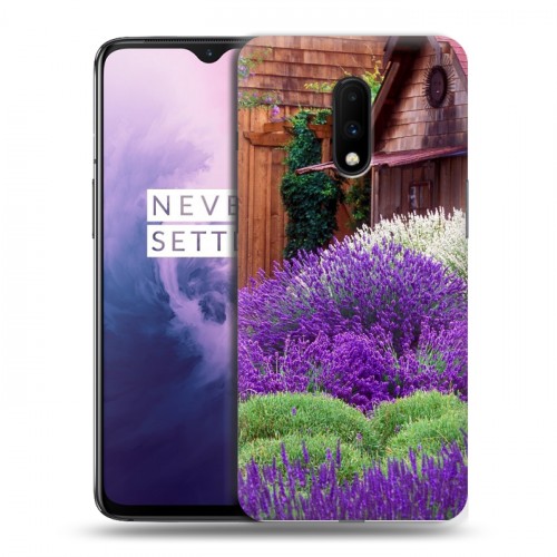 Дизайнерский пластиковый чехол для OnePlus 7 Лаванда