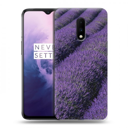 Дизайнерский пластиковый чехол для OnePlus 7 Лаванда