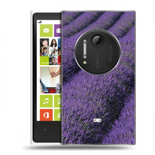 Дизайнерский пластиковый чехол для Nokia Lumia 1020 Лаванда