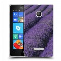 Дизайнерский пластиковый чехол для Microsoft Lumia 435 Лаванда