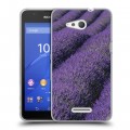 Дизайнерский пластиковый чехол для Sony Xperia E4g Лаванда