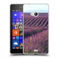 Дизайнерский пластиковый чехол для Microsoft Lumia 540 Лаванда