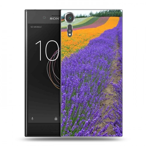 Дизайнерский пластиковый чехол для Sony Xperia XZs Лаванда