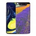 Дизайнерский пластиковый чехол для Samsung Galaxy A80 Лаванда