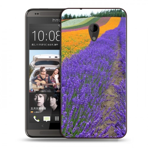 Дизайнерский пластиковый чехол для HTC Desire 700 Лаванда