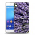 Дизайнерский пластиковый чехол для Sony Xperia Z3+ Лаванда