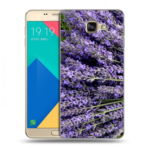 Дизайнерский силиконовый чехол для Samsung Galaxy A9 Лаванда