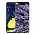 Дизайнерский пластиковый чехол для Samsung Galaxy A80 Лаванда