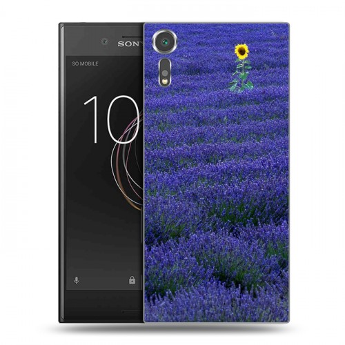 Дизайнерский пластиковый чехол для Sony Xperia XZs Лаванда