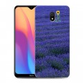 Дизайнерский силиконовый с усиленными углами чехол для Xiaomi RedMi 8A Лаванда