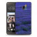 Дизайнерский пластиковый чехол для HTC Desire 700 Лаванда