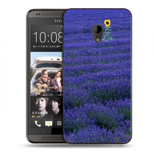 Дизайнерский пластиковый чехол для HTC Desire 700 Лаванда