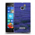 Дизайнерский пластиковый чехол для Microsoft Lumia 435 Лаванда