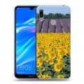 Дизайнерский пластиковый чехол для Huawei Y6 (2019) Лаванда