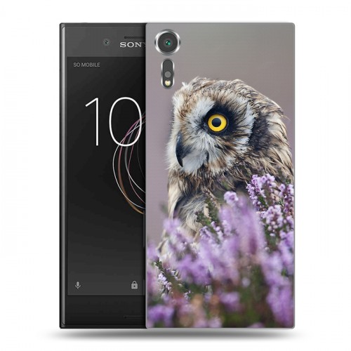 Дизайнерский пластиковый чехол для Sony Xperia XZs Лаванда