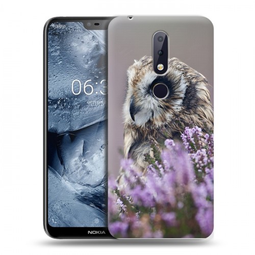 Дизайнерский пластиковый чехол для Nokia 6.1 Plus Лаванда