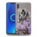 Дизайнерский силиконовый чехол для Alcatel 5V Лаванда