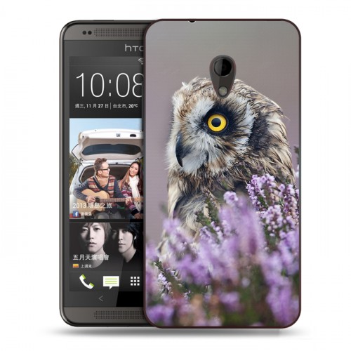 Дизайнерский пластиковый чехол для HTC Desire 700 Лаванда