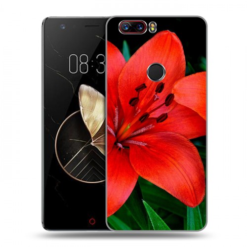 Дизайнерский пластиковый чехол для ZTE Nubia Z17 Лилии