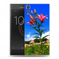 Дизайнерский пластиковый чехол для Sony Xperia XZs Лилии