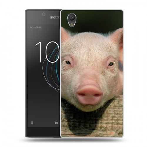 Дизайнерский пластиковый чехол для Sony Xperia L1 Свинки