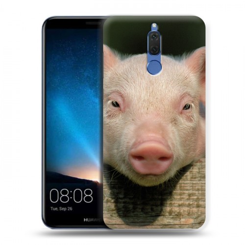 Дизайнерский силиконовый чехол для Huawei Nova 2i Свинки