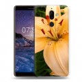 Дизайнерский пластиковый чехол для Nokia 7 Plus Лилии