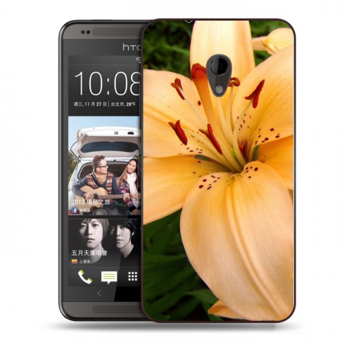 Дизайнерский пластиковый чехол для HTC Desire 700 Лилии