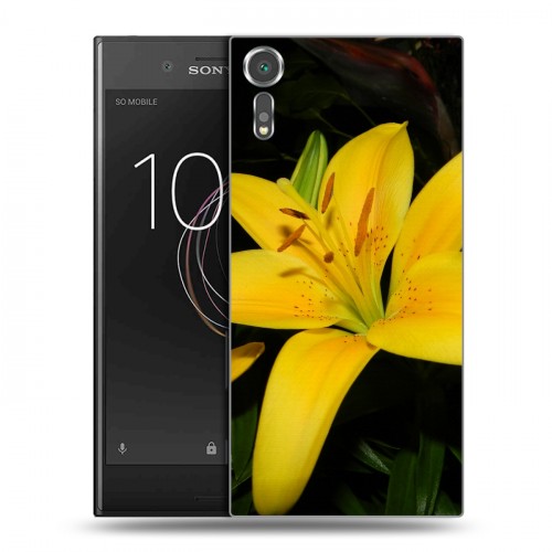 Дизайнерский пластиковый чехол для Sony Xperia XZs Лилии