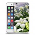 Дизайнерский силиконовый чехол для Iphone 6 Plus/6s Plus Лилии