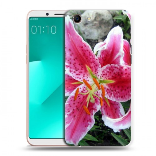 Дизайнерский пластиковый чехол для OPPO A83 Лилии