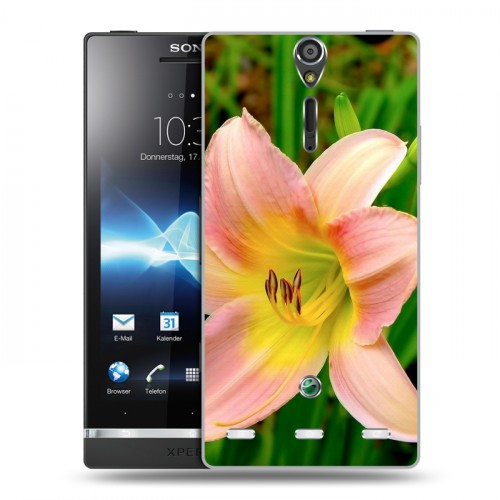 Дизайнерский пластиковый чехол для Sony Xperia S Лилии