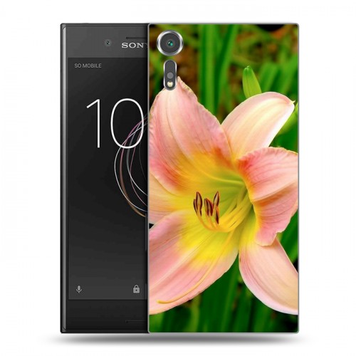 Дизайнерский пластиковый чехол для Sony Xperia XZs Лилии