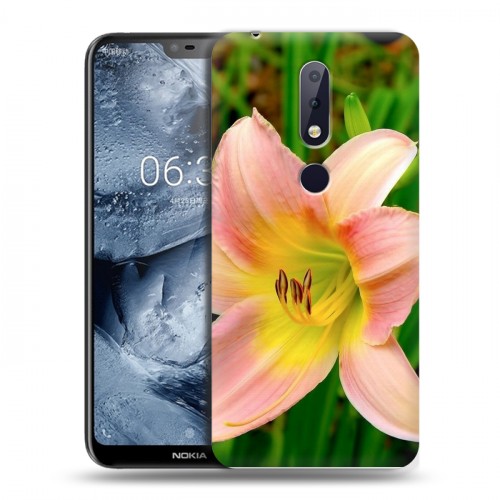 Дизайнерский силиконовый чехол для Nokia 6.1 Plus Лилии