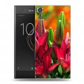 Дизайнерский пластиковый чехол для Sony Xperia XZs Лилии