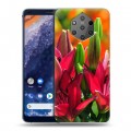 Дизайнерский силиконовый чехол для Nokia 9 PureView Лилии